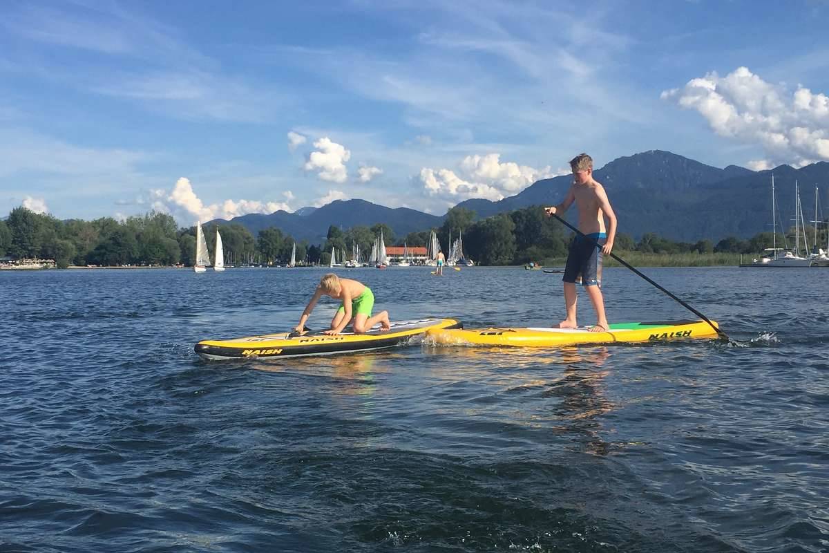 SUP am Chiemsee